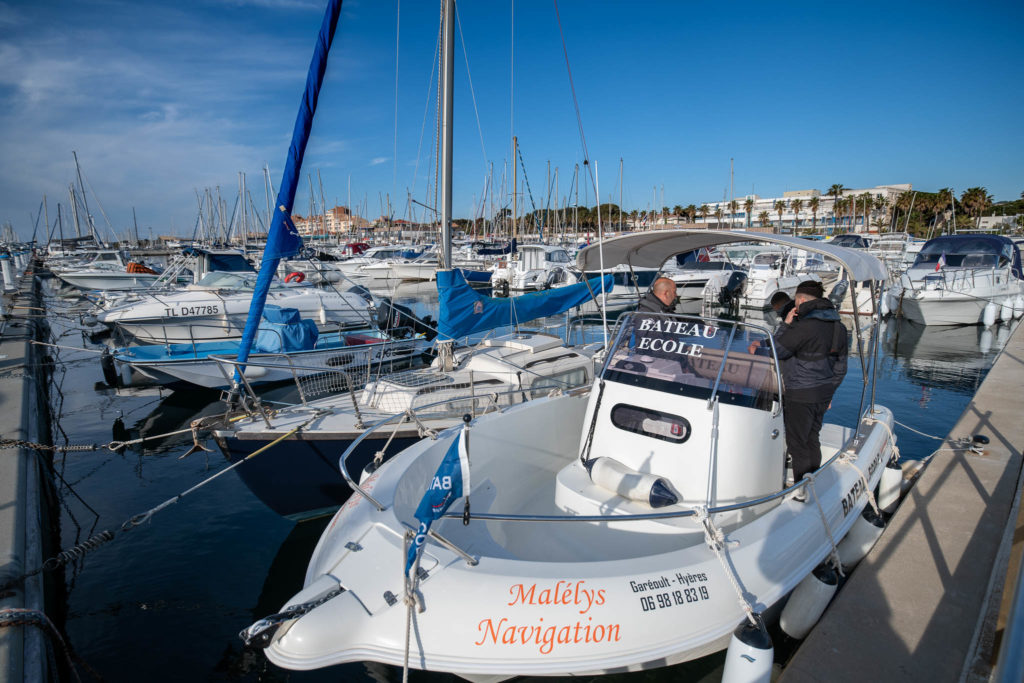 Bateau école Malélys Gareoult Hyères