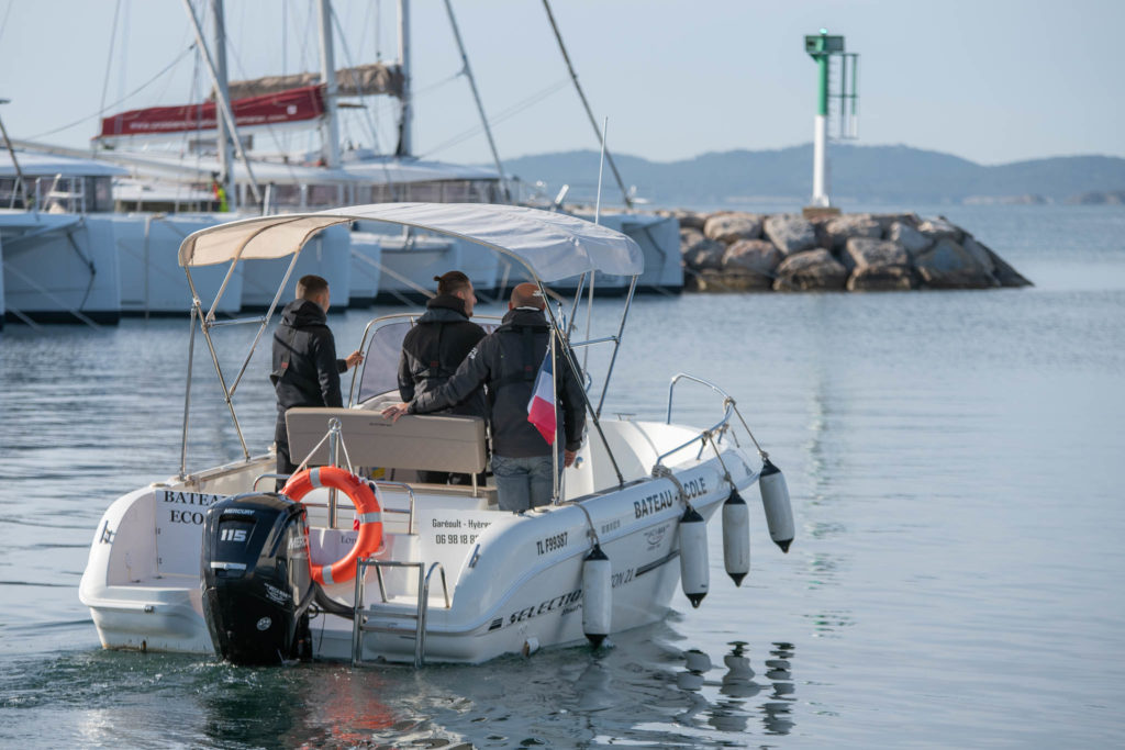 Bateau école Malélys Gareoult Hyères