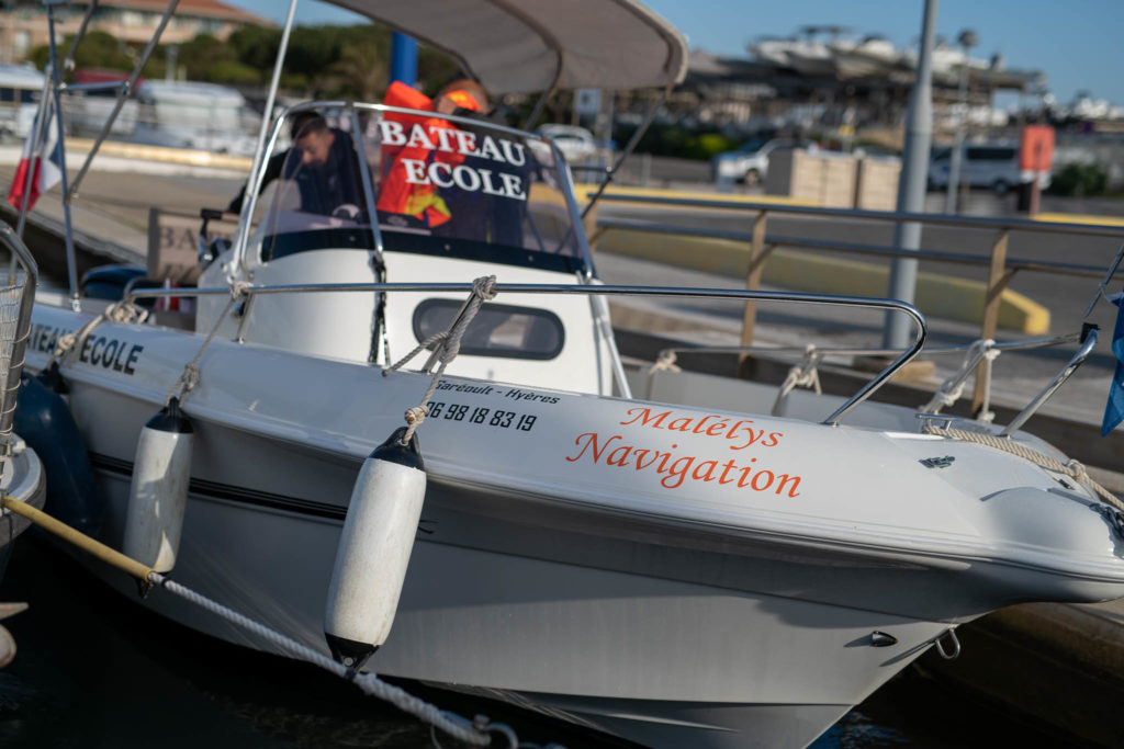 Bateau école Malélys Gareoult Hyères