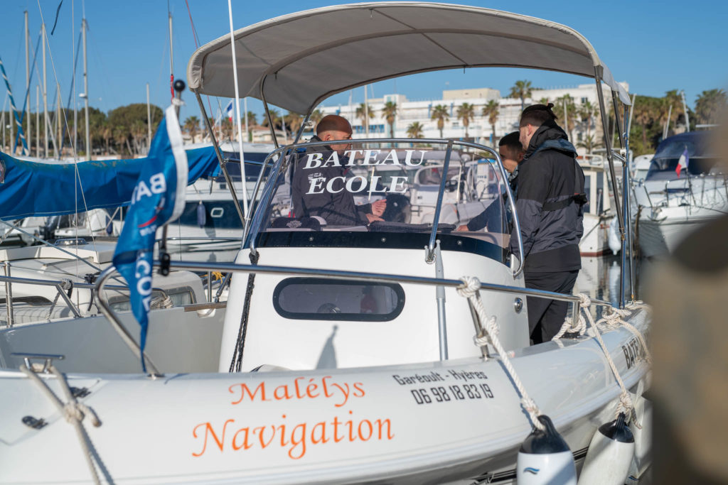 Bateau école Malélys Gareoult Hyères